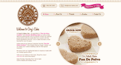 Desktop Screenshot of corys-cakes.com